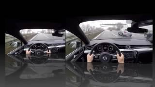 Passat 2.0 TSI 280PS 4MOTION On German Autobahn POV