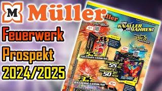 MÜLLER DROGERIE | FEUERWERK PROSPEKT 2024/2025