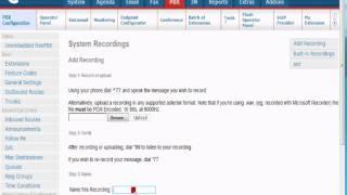 Asterisk and Elastix System Recordings