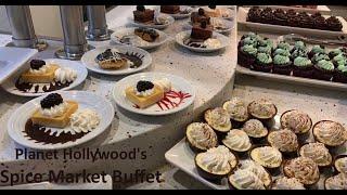 Eating at Planet Hollywood Spice Market Buffet Las Vegas for less than $15! / Review