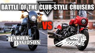 H-D Low Rider S VS Indian Sport Chief  |  Battle of the Club-Style Cruisers