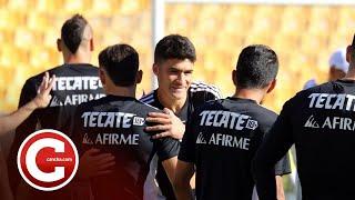 El primer entrenamiento de Nico Ibáñez con Tigres