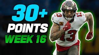 Who Will Be the Top SCORERS in WEEK 16? | 2024 Fantasy Football