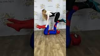 Peter Parker and Gwen Stacy doin spiredman gymnastics ‍️ человек-паук в тик-токе