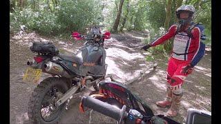 Green Laning / KTM 300 vs 690 vs 990 / Surrey, England