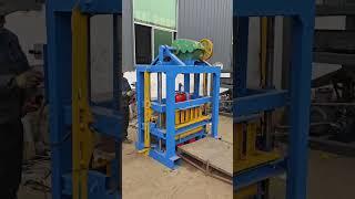 single phase small manual cement bricks concrete blocks making machines from china #QTJ4-40 #blocks