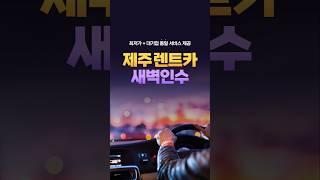 제주렌트카 새벽인수, 돌하루팡에선 가능합니다!대기업 수준 서비스 + 최저가 제주렌트카 #돌하루팡