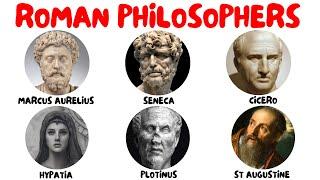 Every ROMAN PHILOSOPHER Explained in 8 Minutes