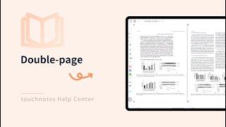 How to open two page in touchnotes?