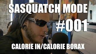 SASQUATCH MODE #001 | CALORIE IN/CALORIE BORAX