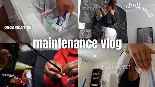 Back to school maintenance*senior year* | nails, lashes, hair + more | Itsray