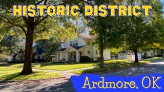 Ardmore OK Historical Homes Neighborhood Tour