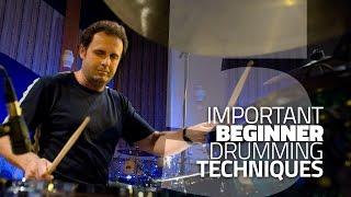 5 Beginner Drumming Techniques (with Mike Michalkow)