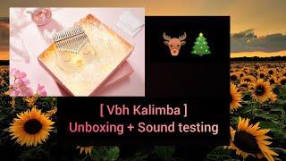 VBH KALIMBA HOLIDAY SPECIAL EDITION unboxing + review | SHOPEE MALAYSIA