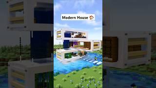 Minecraft Survival Modern House  #minecraft