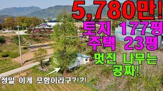 속보! 177평 5,780만원 포천단독주택! 이거 놓치면 후회합니다! 이런 물건 잘 안 나와요~