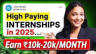 How to LAND High-Paying Internships with Basic Skills in 2025!