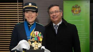 Graduación del curso 120 de oficiales promoción ‘Teniente Coronel Edison Andrés González Huertass