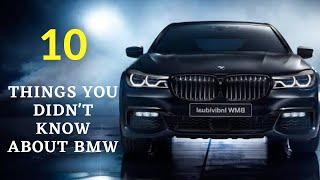 10 Things You Didn't Know About BMW