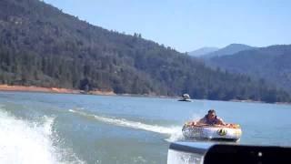 Epic Tube ride! Shasta Lake 2010