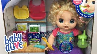 Unboxing and Details of Baby Alive Happy Hungry Baby Doll