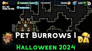 Pet Burrows 1 | Halloween 2024 #9 | Diggy's Adventure