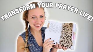 HOW TO START (or deepen) YOUR PRAYER JOURNAL LIFE: my prayer notebook set up & powerful tips