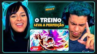 Rap do Goku (Dragon Ball Super) | O HOMEM MAIS FORTE DO UNIVERSO | JRP | [React em Casal] 