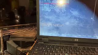 Installing Windows XP on The HP Compaq 8710w