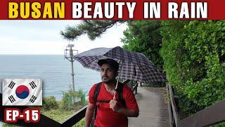  Trekking on BUSAN's Coastal Line in Heavy Rain | HUNNEYOL VILLAGE - IGADAI TREK [EP-15 KOREA]