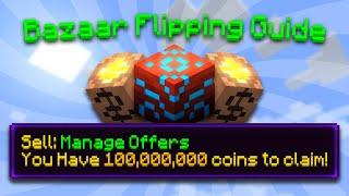 How to Bazaar Flip in Hypixel Skyblock - The Ultimate Guide to Bazaar Flipping | Updated 2024