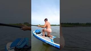 Who needs a car when you’ve got quads and questionable balance? #SUPAdventure #Intercoastal