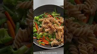 #weightloss High Protein Stir Fry Pasta With Lots Of Veggies and Paneer | Quick Healthy Pasta Prep