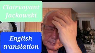 Gold, Crypto, Housing Market. English CC. Polish clairvoyant Krzysztof Jackowski's predictions