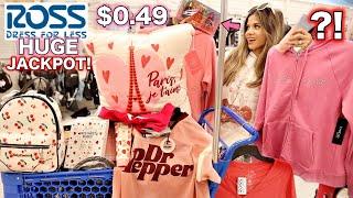 ROSS $0.49 SALE SHOPPING SPREE! WE BOUGHT ALL THE PINK TAGS!