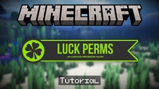 How To Setup Ranks & Permissions On Your Minecraft Server (LuckPerms Tutorial)