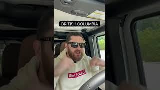 how Canadians react to seeing drivers from other provinces #canada #canadian #viralvideo