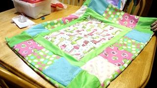 Patchwork Baby Blanket Kit How To