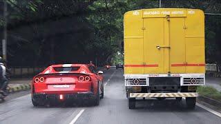 LOUDEST V12 FERRARI in INDIA? 812 w/ Ryft Exhaust & Novitec headers in Mysuru