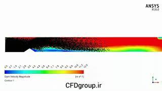 Eulerian Lagrangian methods for multiphase flows in Ansys Fluent