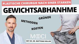 Plastische Chirurgie nach starken Gewichtsabnahme