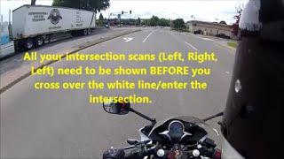 Motorcycle Road Test Run-Thru | ICBC Motorcycle Road Test | Class 6 Road Test | Class 8 Road Test