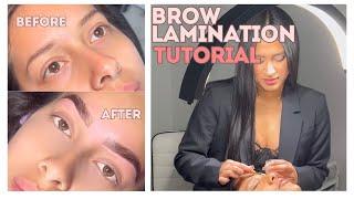 Brow Lamination: Step-by-Step Tutorial for Perfect Brows