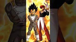 who is stronger Vegeta vs iori yagami #shortvideo #views_viral_video #shorts #vegeta #ioriyagami