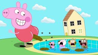 What's George Pig Doing??? | Peppa Pig Funny Animation