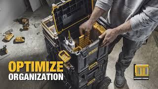 DEWALT TOUGHSYSTEM 2.0 Compact Deep Toolbox (DWST08035)