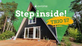 Avrame TRIO 57 | A-frame House Walkthrough