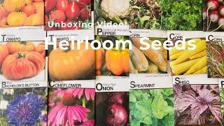 Heirloom Seeds|| Organic Seeds for 2021l#Garden World