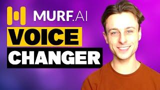 Murf.ai Voice Changer Tutorial  NEW AI Voice Changer Software Feature