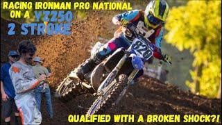 2 Stroke National SEASON FINALE: Racing Ironman on a YZ250